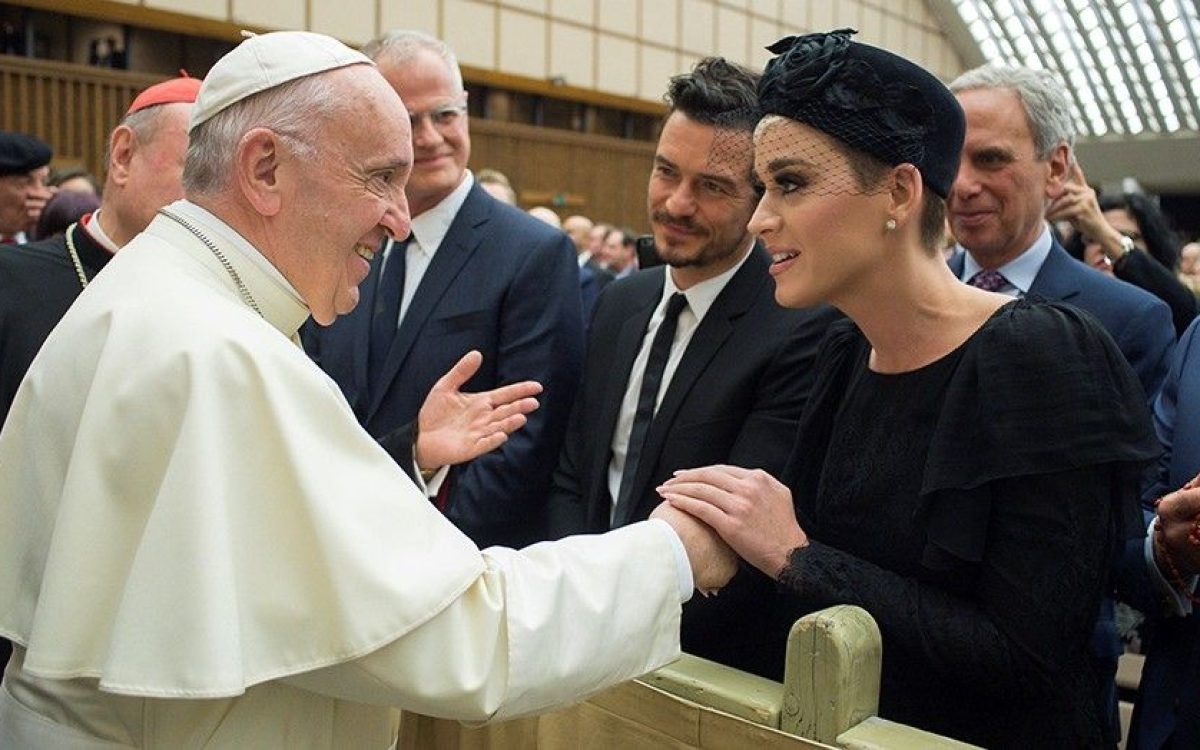 Katy Perry talks spirituality, meets with Pope Francis